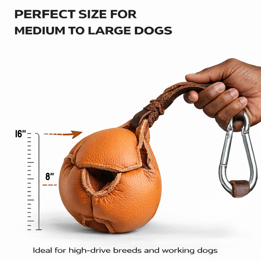 Pro Grip™ Hide Tug Ball