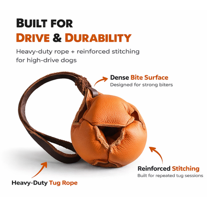 Pro Grip™ Hide Tug Ball