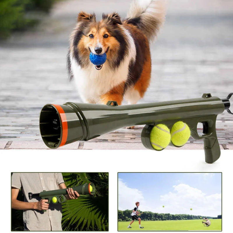 Ballzooka™ Dog Ball Launcher for High-Drive Dogs